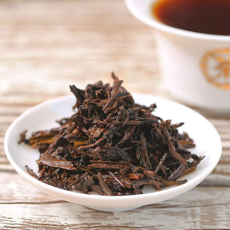 500g Wuzhou Liu Bao Tea Aged Hei Cha Dark Tea Basket 1.1lb