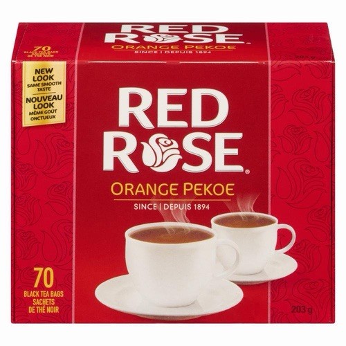 Red Rose Tea Orange Pekoe 70 Count – Fresh from Canada