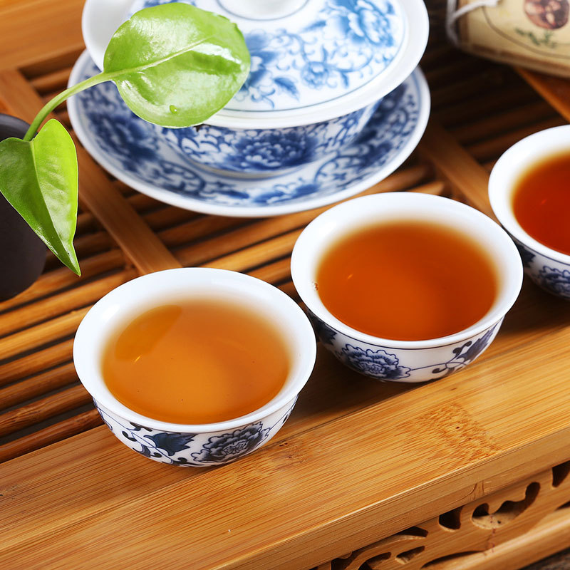 Premium Hunan Brick Tea 165g Natural Herbal Energy Black Tea for Men