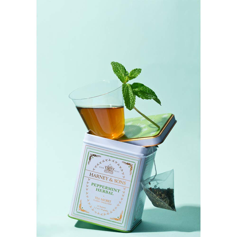Harney and Sons Peppermint Tea, 20 Sachets 1.2 Oz