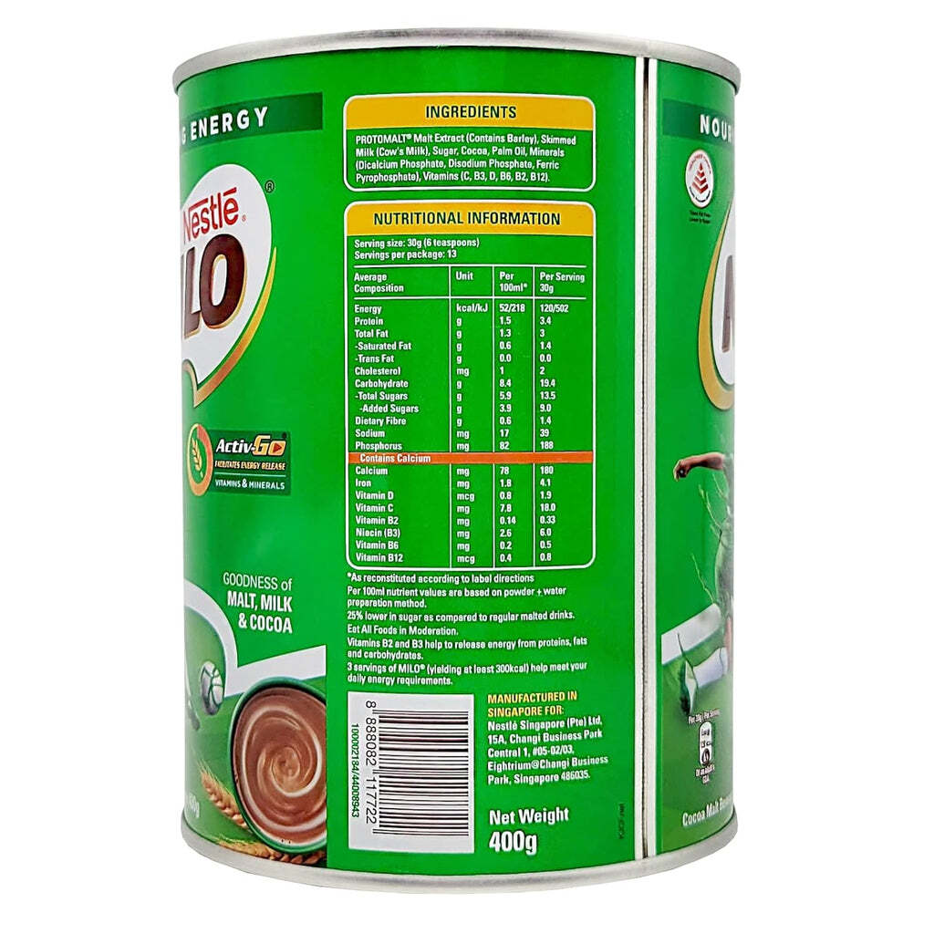Nestle Milo Chocolate Malt Beverage Mix