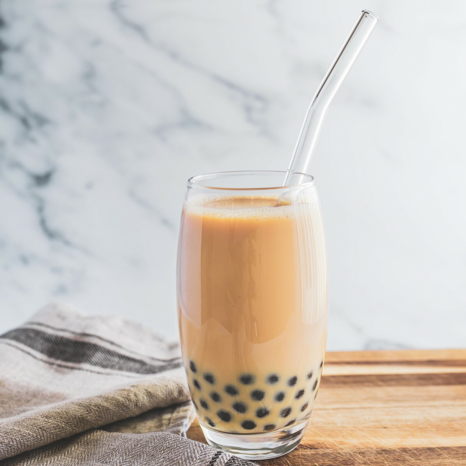 Premium OKINAWA & ORIGINAL Powder MILK TEA Boba Bubble Tea Latte Smoothie 12 oz