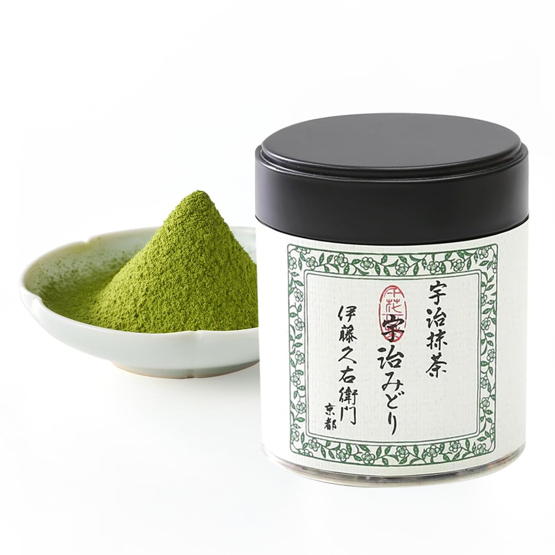 ITOHKYUEMON Kyoto Uji First-Harvest Ceremonial Grade Matcha Green Tea Powder – A