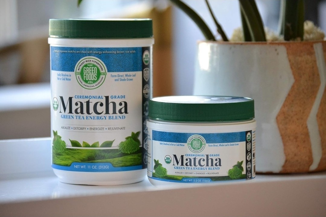 Green Foods Organic Ceremonial Grade Matcha Green Tea fJapan 5.5oz