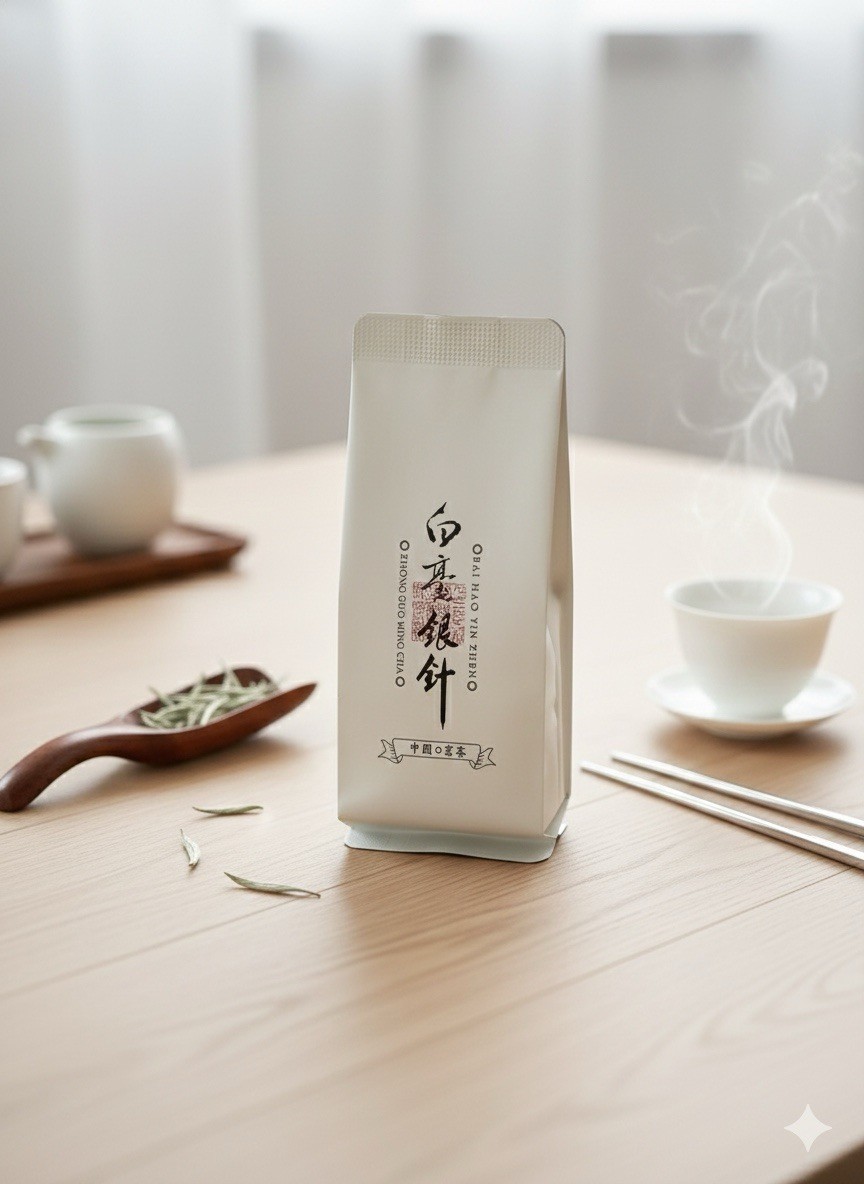 Premium Fuding Silver Needle White Tea (Bai Hao Yin Zhen)