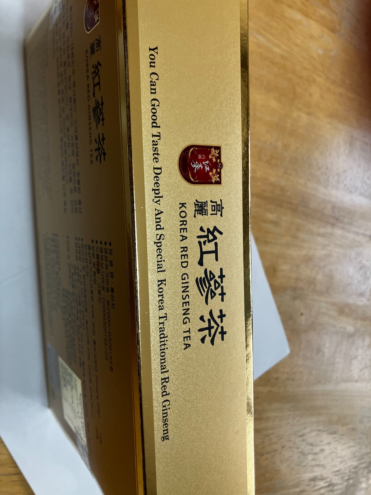 Korean Red Ginseng Tea/ Fatigue Recovery+ Increased Immunity / 3g*100 Tea bags