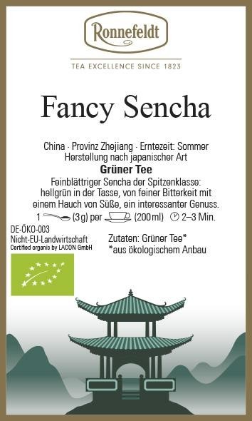 Ronnefeldt Premium Loose Leaf Green Tea – Fancy Sencha (Organic) – 250 g