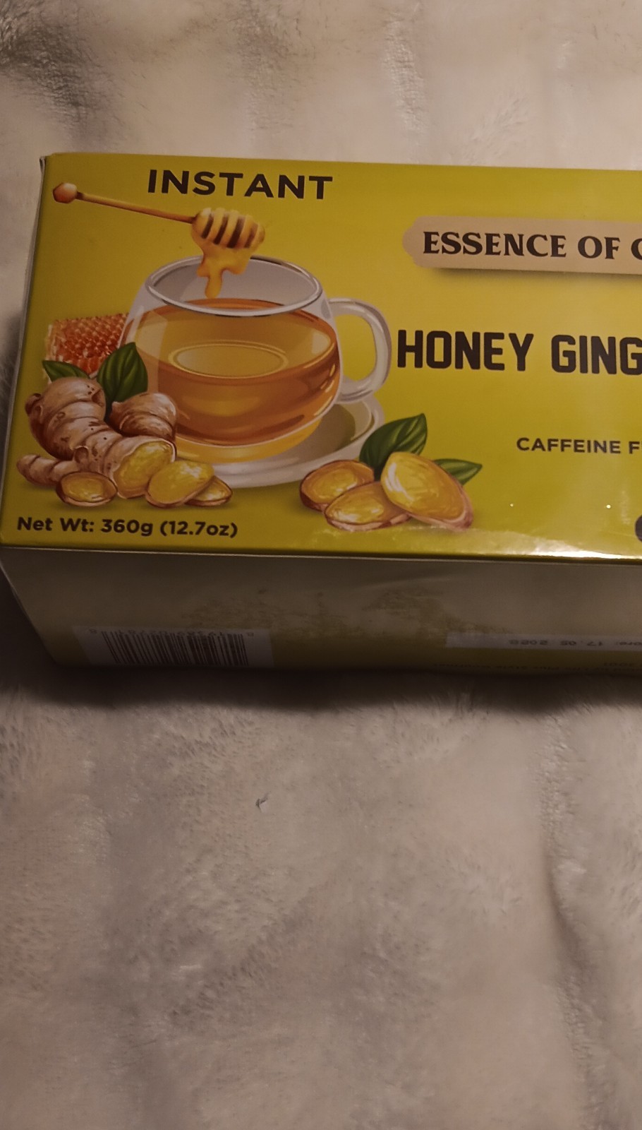 Instant Tea & Infusion Honey Ginger Flavor Powder Caffeine Free 360g (12.7oz)