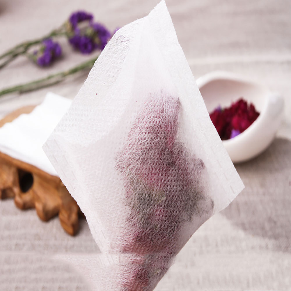 Assorted Sizes Non-woven Empty Teabags Heat Seal Filter Bag Loose Herbs Teabag
