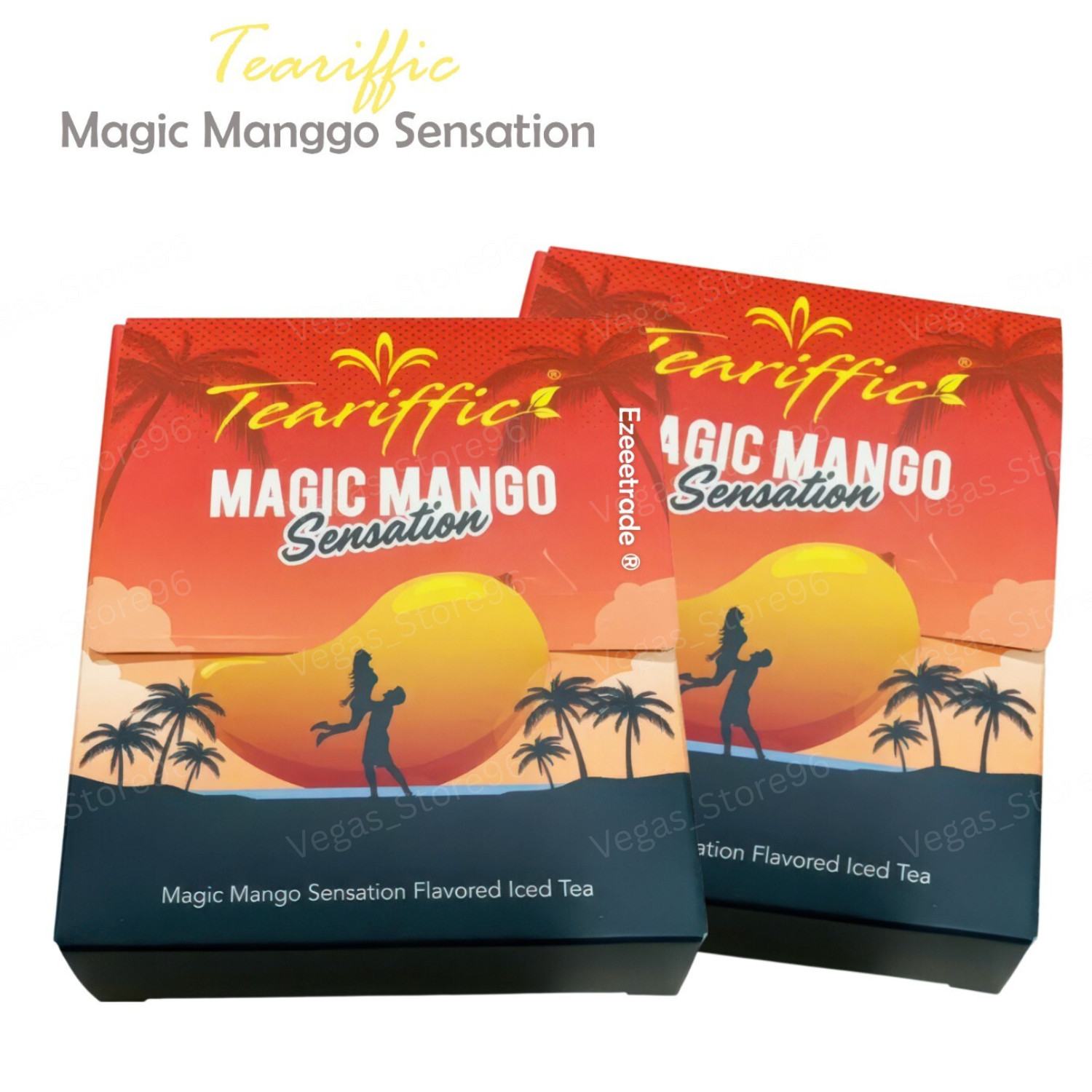 TEARIFFIC Magic Mango Sensation Sexual Men Herb Energy Coffee Tea Boost Sachets