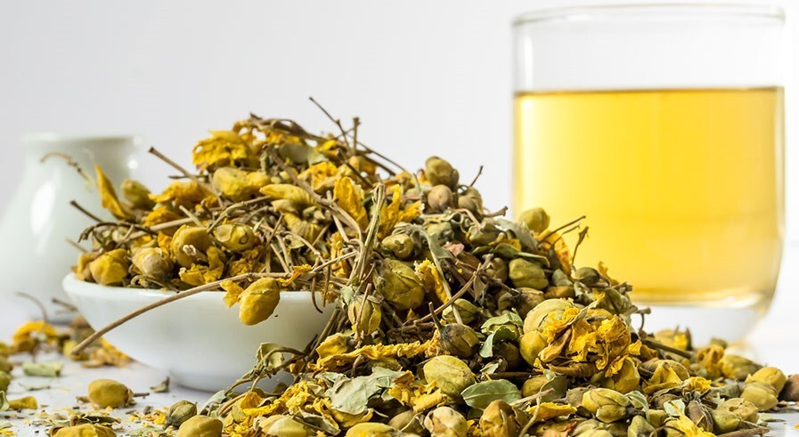Dried Ranawara Flower Ayurvedic Herbal Natural Drink Cassia Auriculata Avarampoo