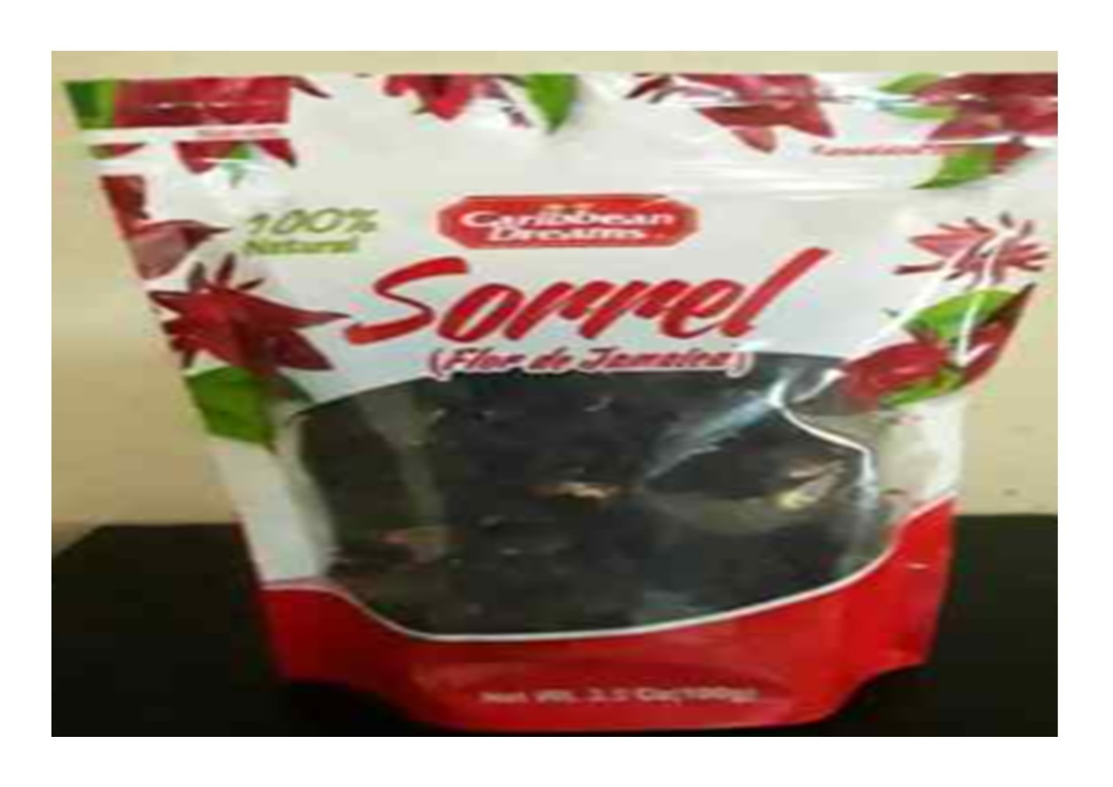 Caribbean Dreams 100% Natural Dried Sorrel (Flor de Jamaica) 100g