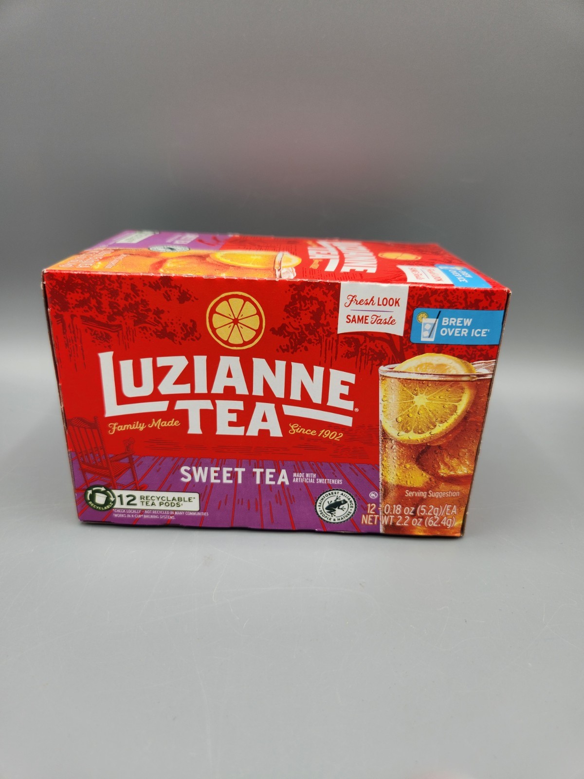 Luzianne Sweet Iced Tea K-Cup Pods 12 count BB 12/2026