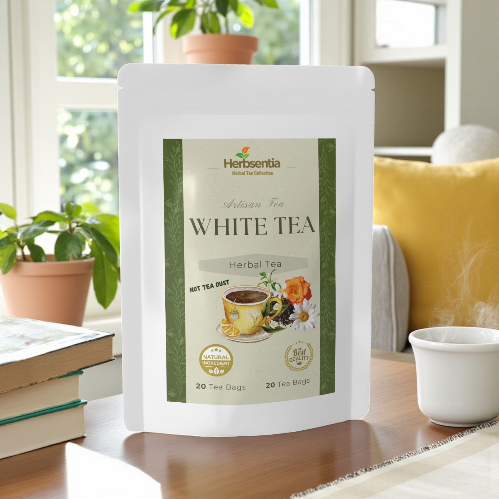 White Tea – Light, Refreshing Herbal Blend for Daily Wellness