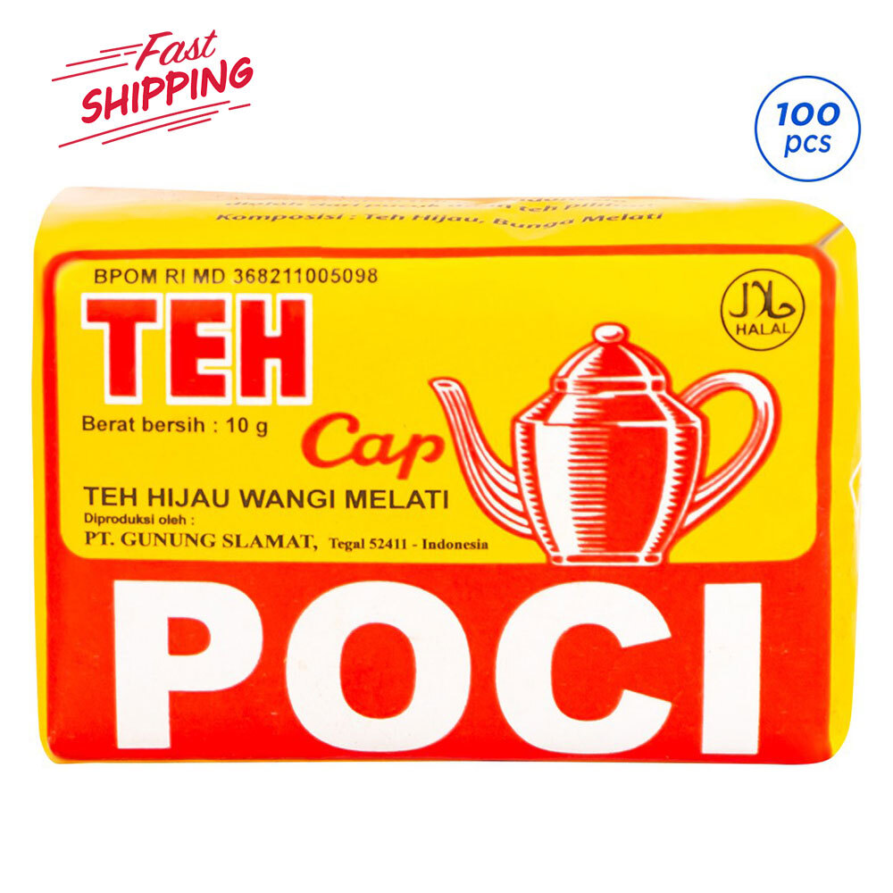 100pcs x 10gr TEH CAP POCI Java Traditio…