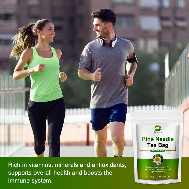 Natural Pine Needle Tea for Blood Pressure Health Stress Relief Immunity Booster