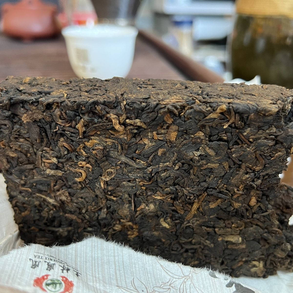 TuLin Phoenix LAO CHA TOU 2017 Yunnan Fenghuang Puer Tea Brick Ripe Puerh 250g