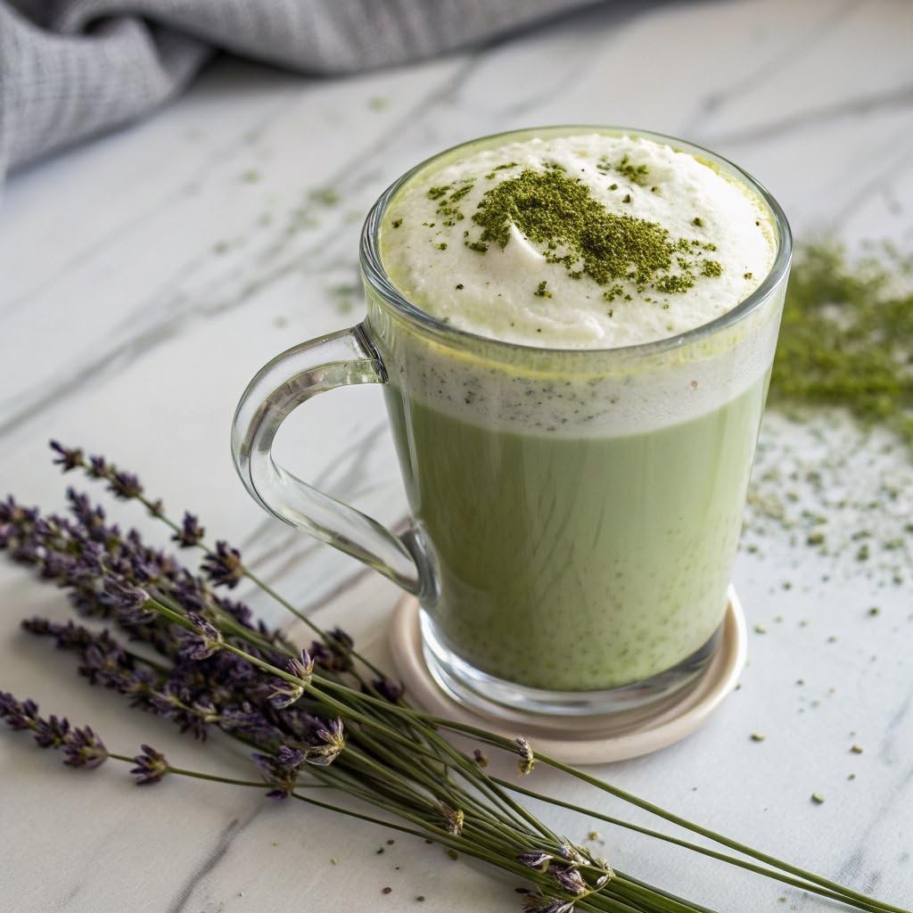 Honey Vanilla Matcha SuperLatte, Instant Ceremonial Grade, Superfood Powder B…