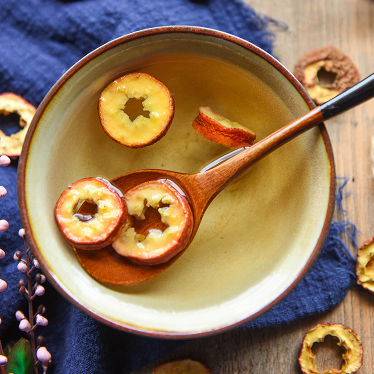 Chinese Special Fruit Tea Hawthorn Slices Tea Work Up An Appetite Healthy Food