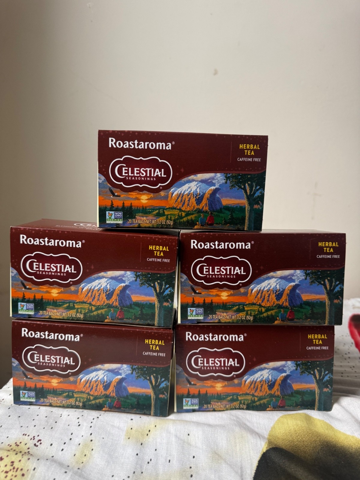 Celeastial seasoning Herbal tea 20bags (50 pack) Bulk price for wholesale