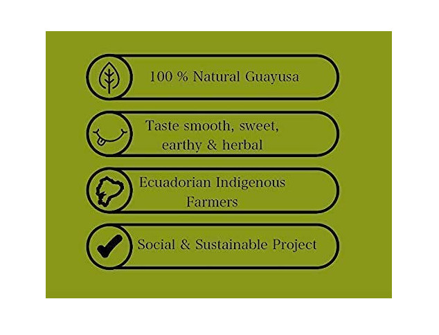 Pacha Guayusa Tea 2LB Organic Loose Leaf 66mg Caffeine Yerba Mate Alt
