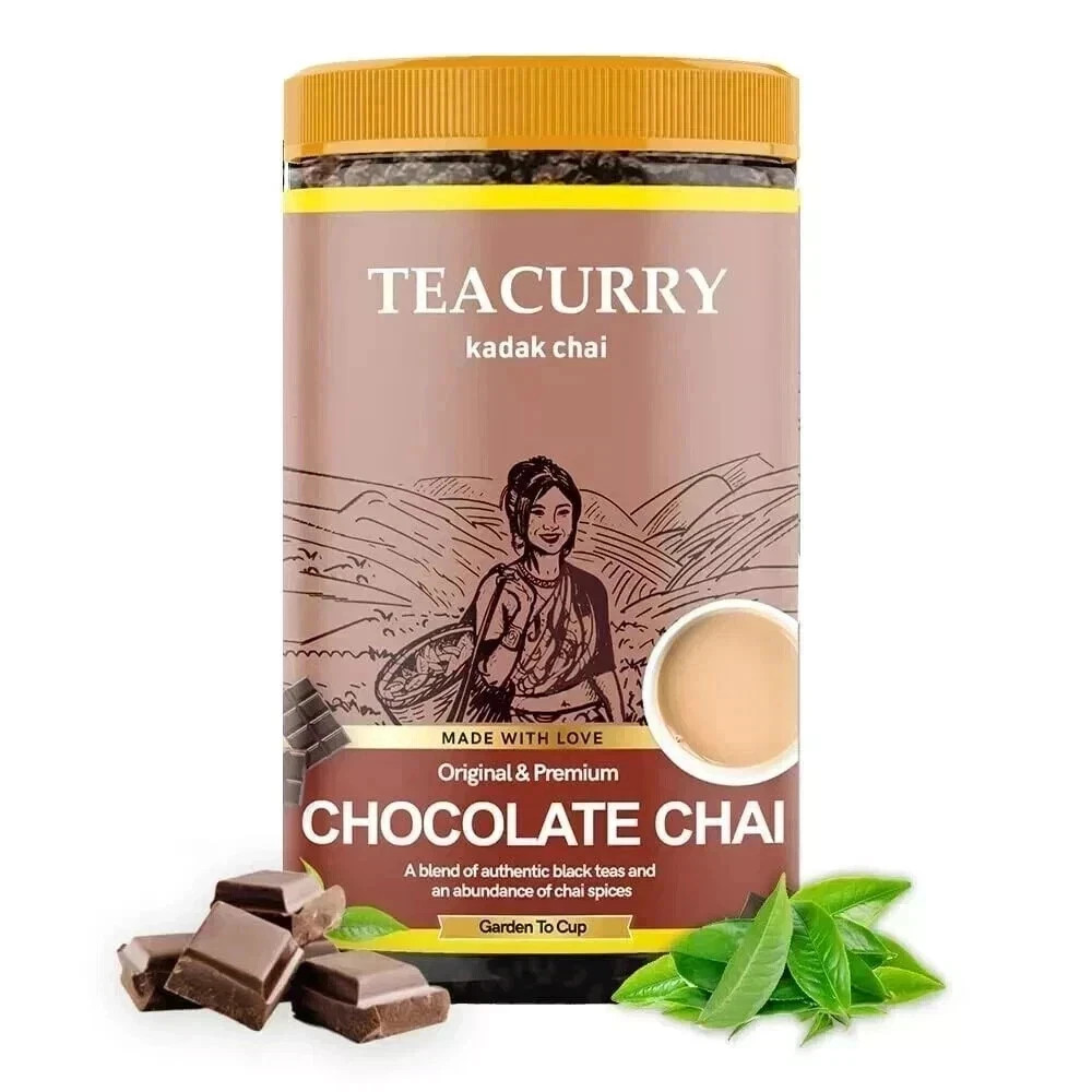 TEACURRY Chocolate Chai 100g Free Shipping World Wide