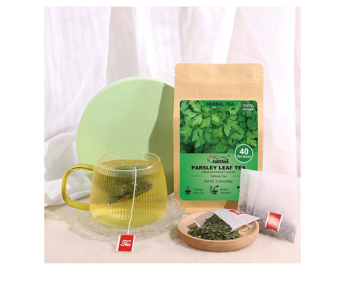 FullChea Parsley Tea Aid Digestion Boost Immunity 40Teabag Non-GMO Caffeine-free