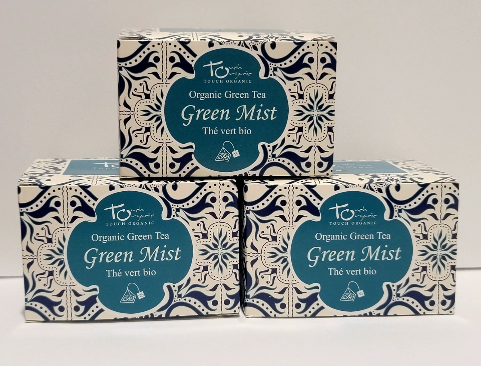 TOUCH ORGANIC GREEN MIST – 24 TEA BAGS. SEALED