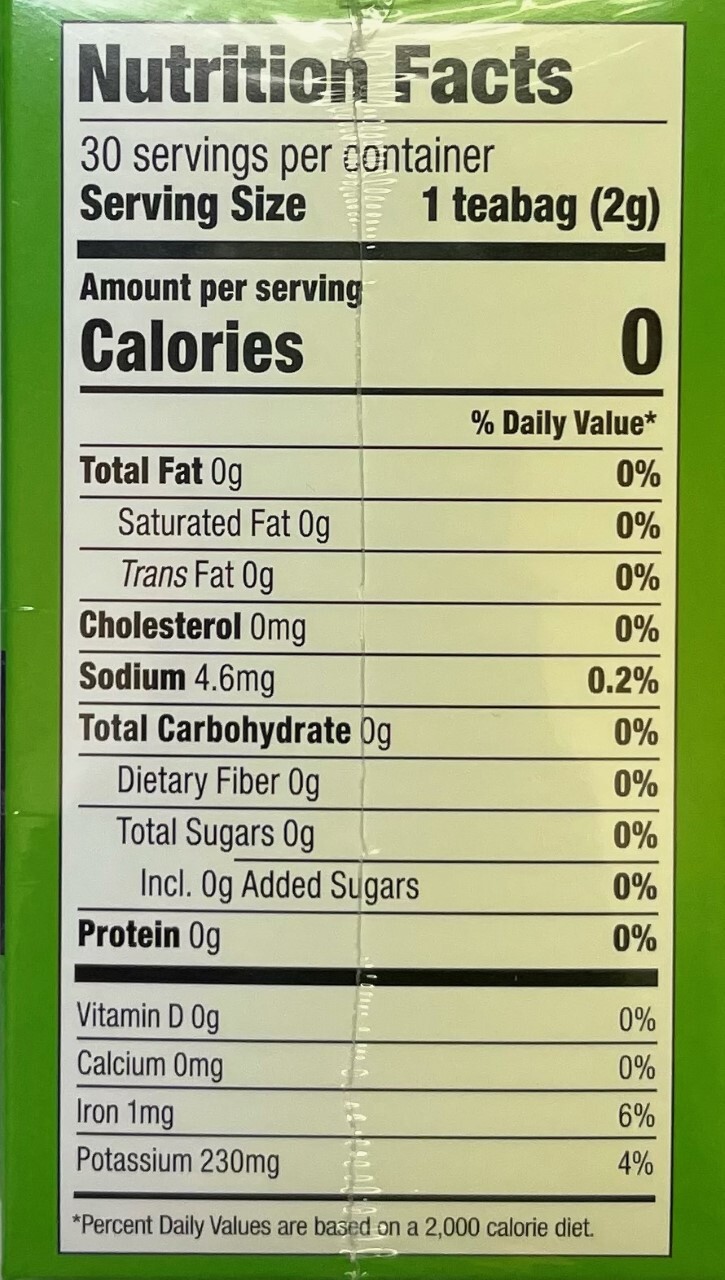 Bamboo Leaf Regular Strength Dieters’ II True Slim Tea 30’s reduce weigh 真草减肥茶
