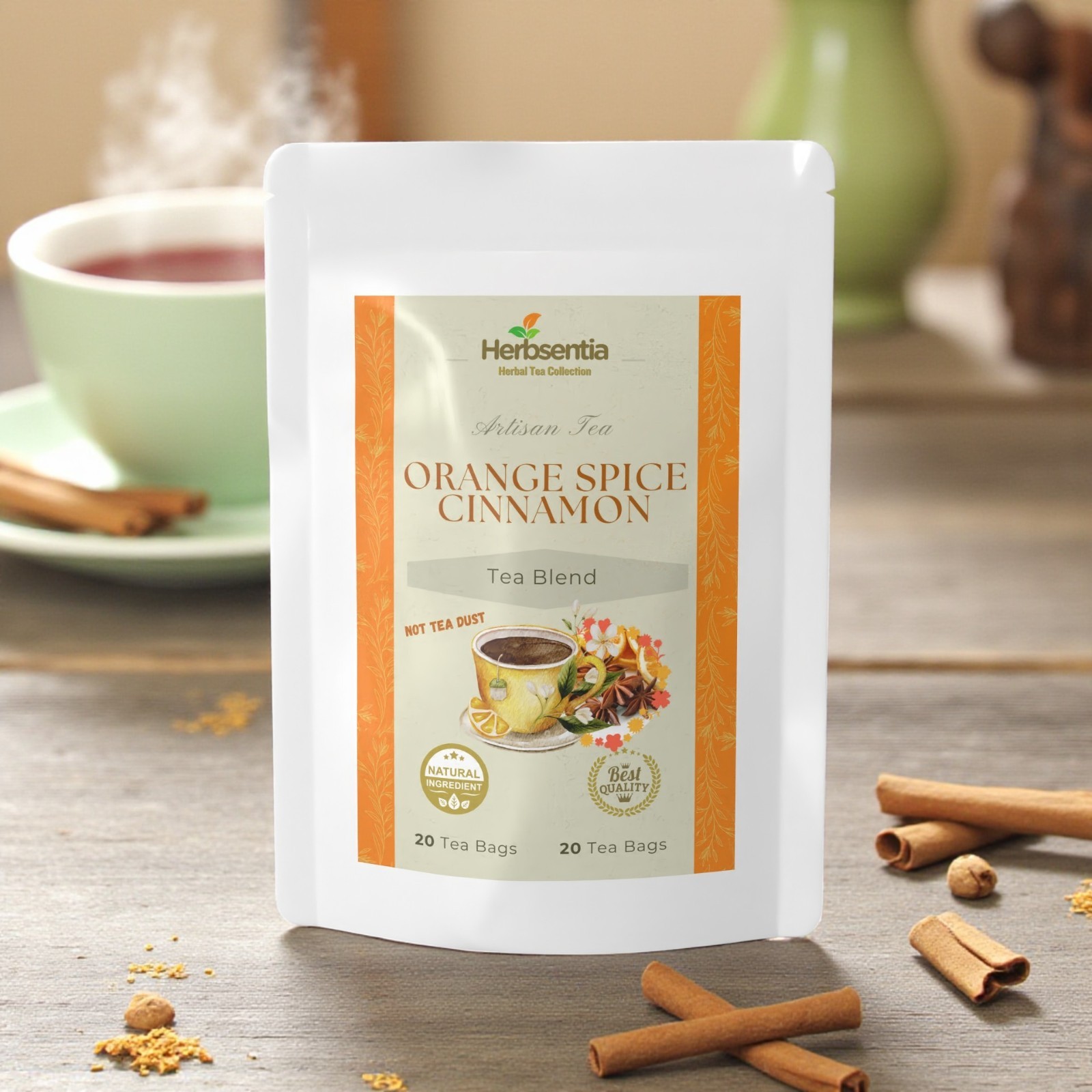 Orange Spice Cinnamon Tea