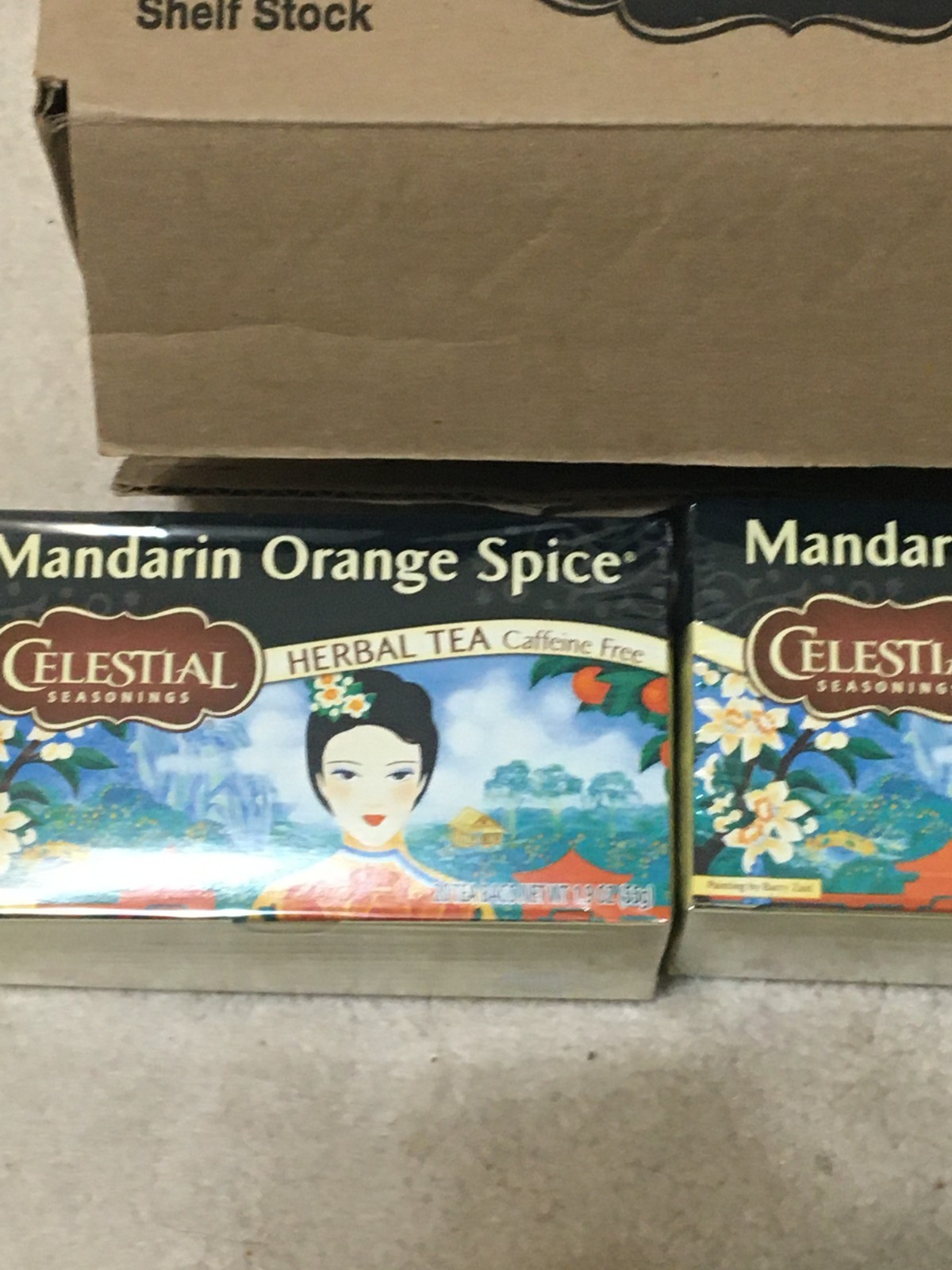 Celestial Seasonings Herbal Tea, Mandarin Orange Spice 20 Count-6 Boxes 120 Bags