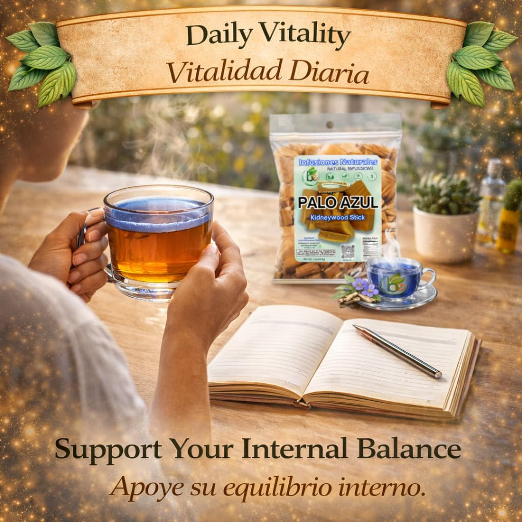 Palo Azul Herbal Tea (4 oz / 113g) – Authentic Kidneywood (Eysenhardtia polystac