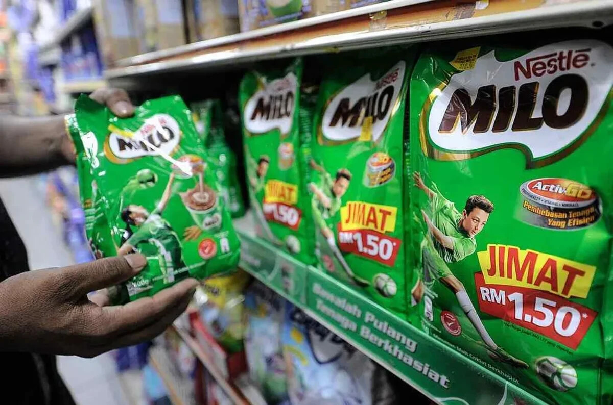 NESTLE MILO Nutritious Chocolate Malt Drink ( 2 packs X 1KG ) + FAST SHIPPING