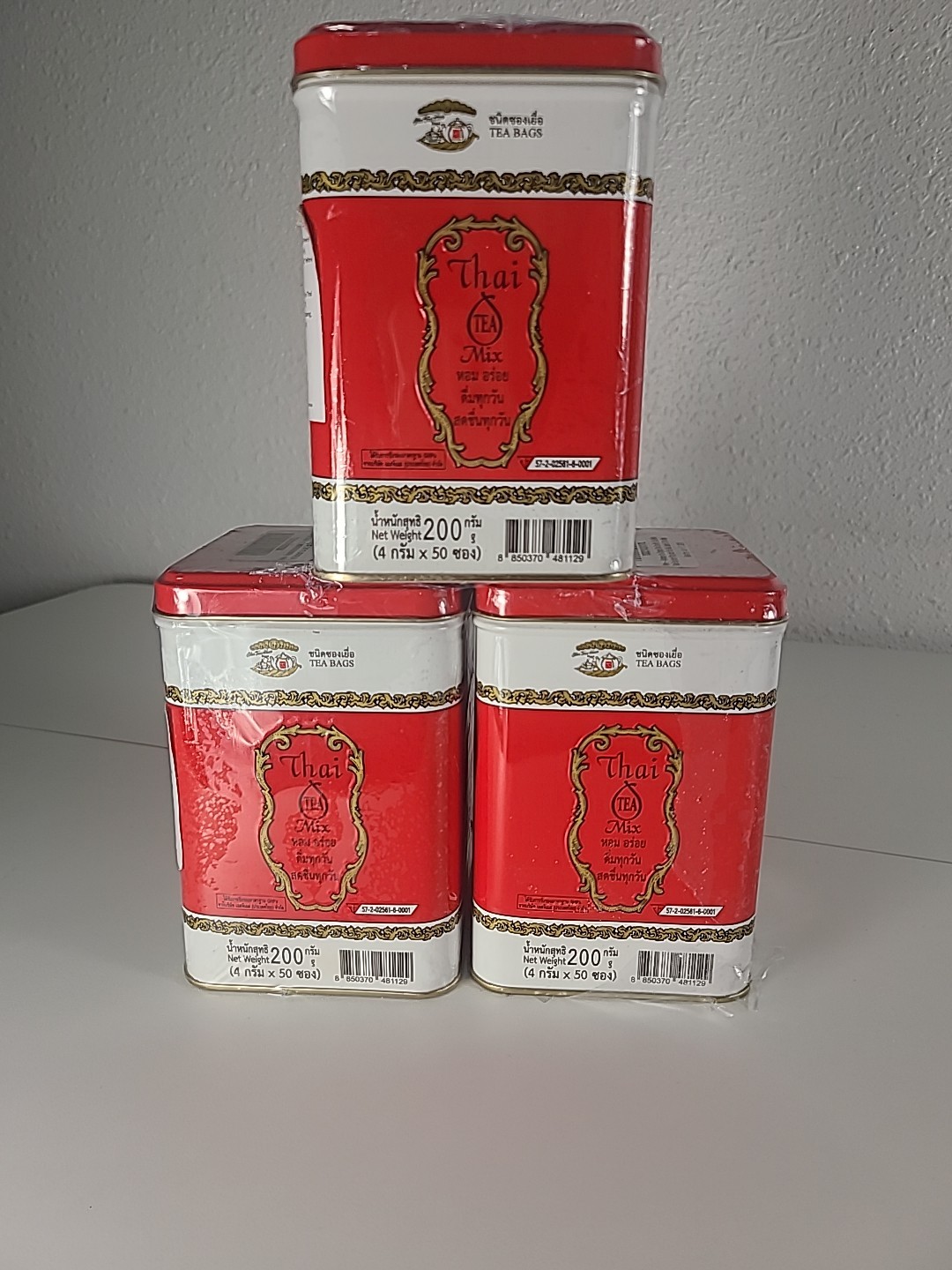 Lot Of 3 Original Thai Tea Mix Thailand Product Drink and Refreshing Beverage