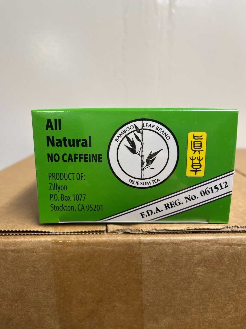 Bamboo Leaf Regular Strength True Slim Tea – Malva Verticellata 真草减肥茶 detox