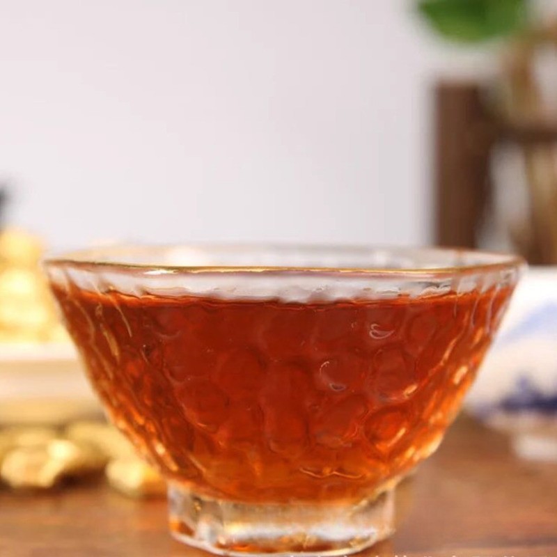 500g Authentic Yunnan Chen Nian Ripe Pu’er Tea 2020 Bulk Tea Paste Instant Tea