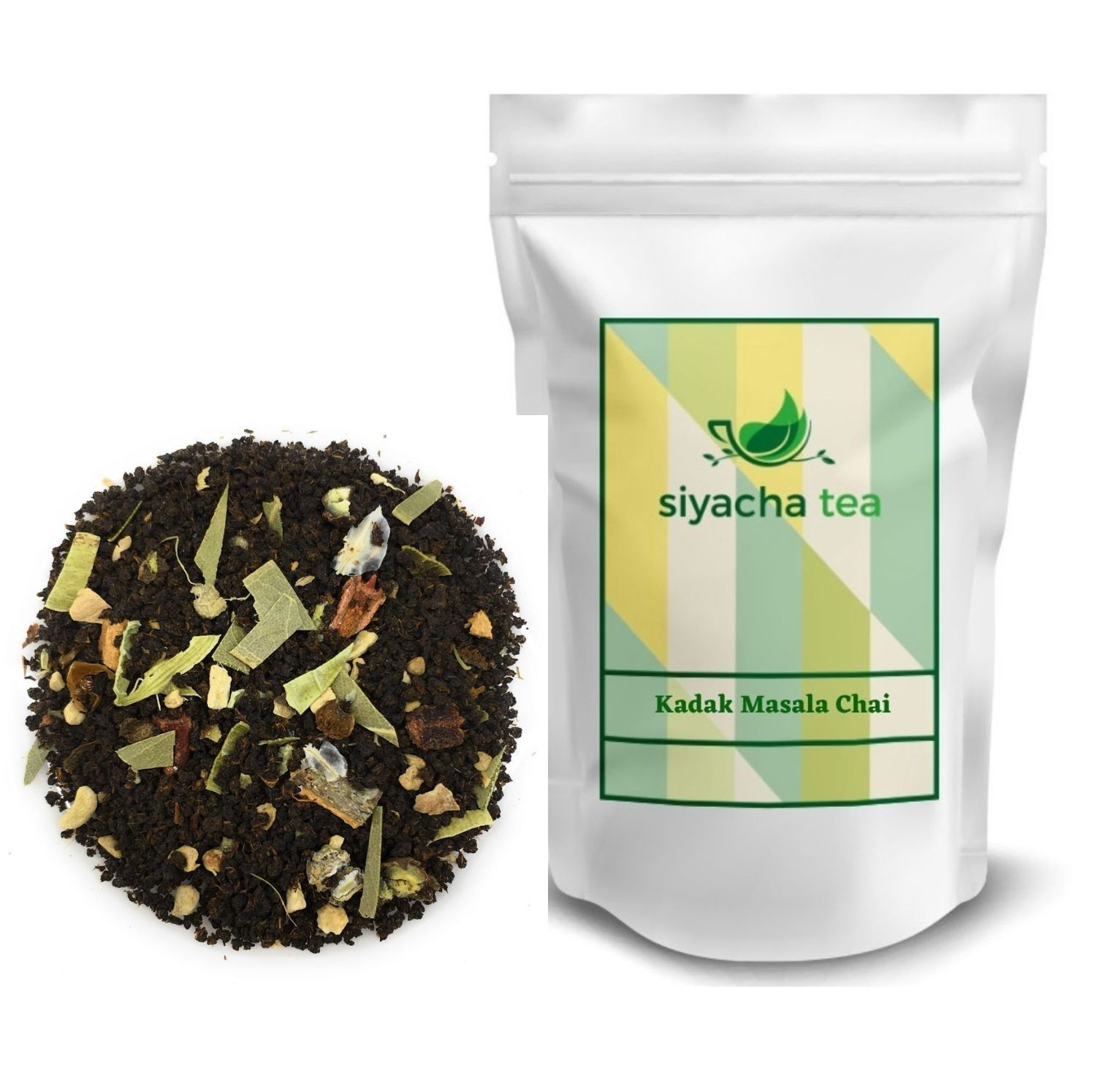 Kadak Masala Chai Indian Black Tea Pure Spice Blend Strong Milk Brew 250g/8.82Oz