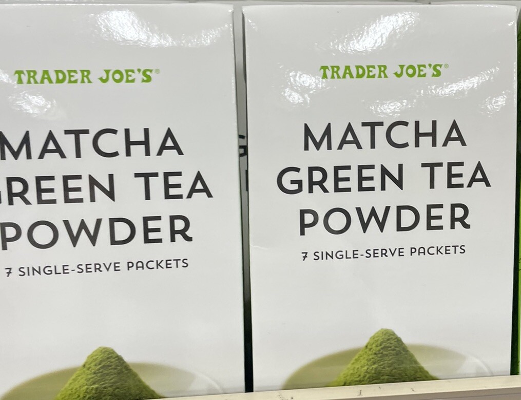 3 Packs Trader Joe’s Matcha Green Tea Powder 7 Single Bags 0.37 oz Each Pack
