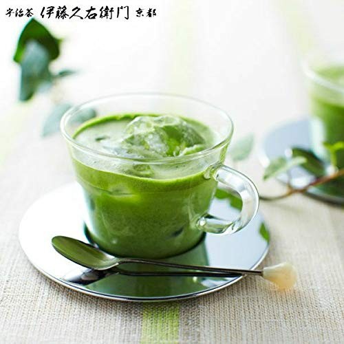 Japanese Green Tea Cappuccino Foam Powder 12g x 18 sticks / Ito Kyuemon