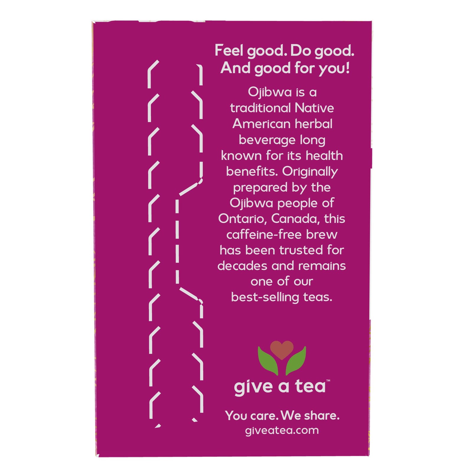 NOW Foods Give a Tea™ Ojibwa Tea, Herbal, Caffeine-Free, 24 Count (Pack of 3)
