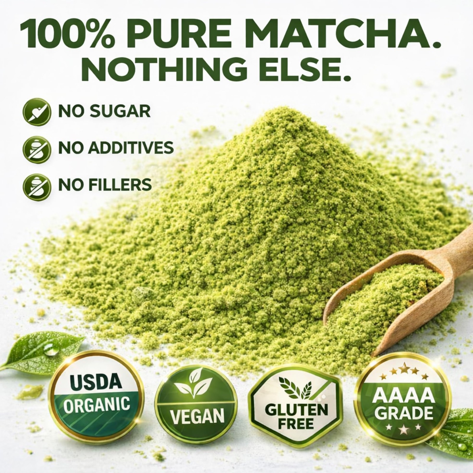 Matcha Powder – Organic Green Tea Powder, Culinary Premium Grade Matcha for L…