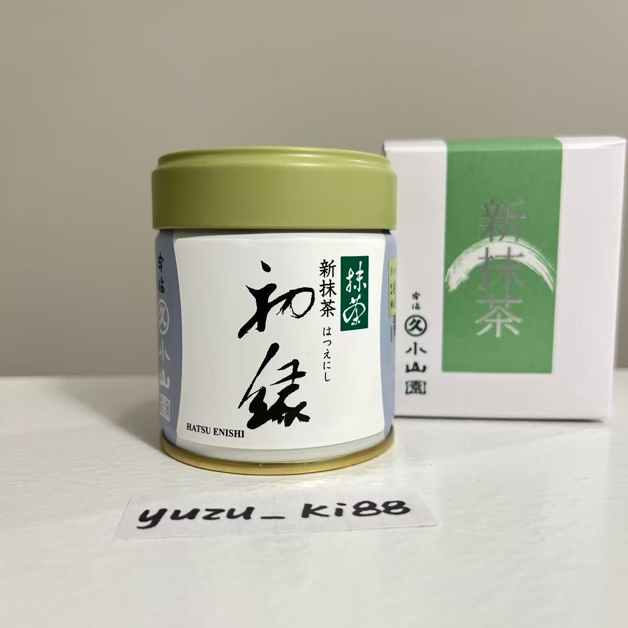 [US Seller]Marukyu Koyamaen Limited Hatsu Enishi 40g tin & box Japanese Matcha