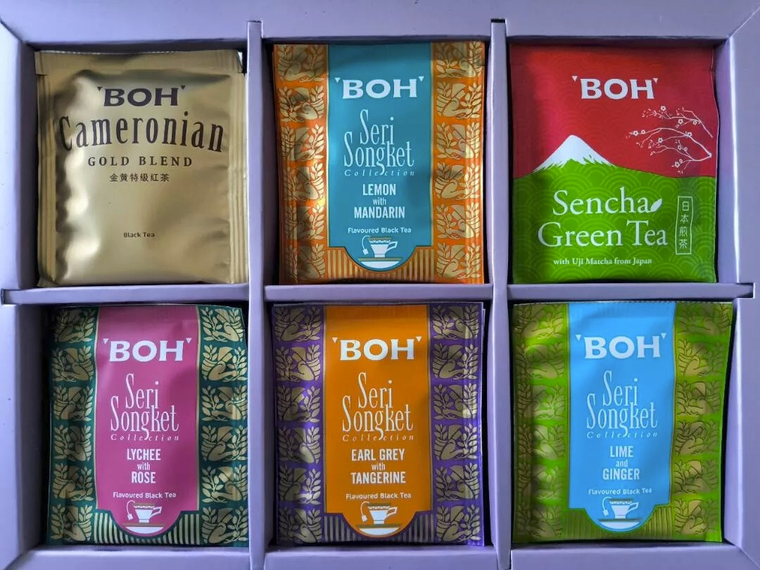 Tea BOH Signature Unique Flavours and Aromas 1 Box x 48 Sachets – DHL