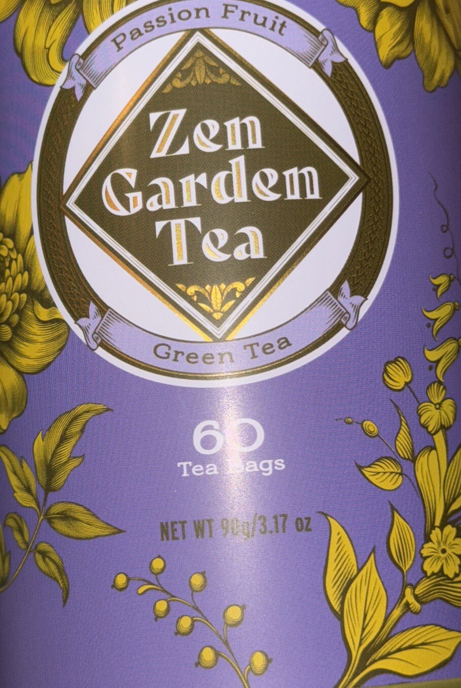 Pagoda ZEN GARDEN GREEN TEA 🫖 PASSION FRUIT 🫖 60 Bags BB 07/2027
