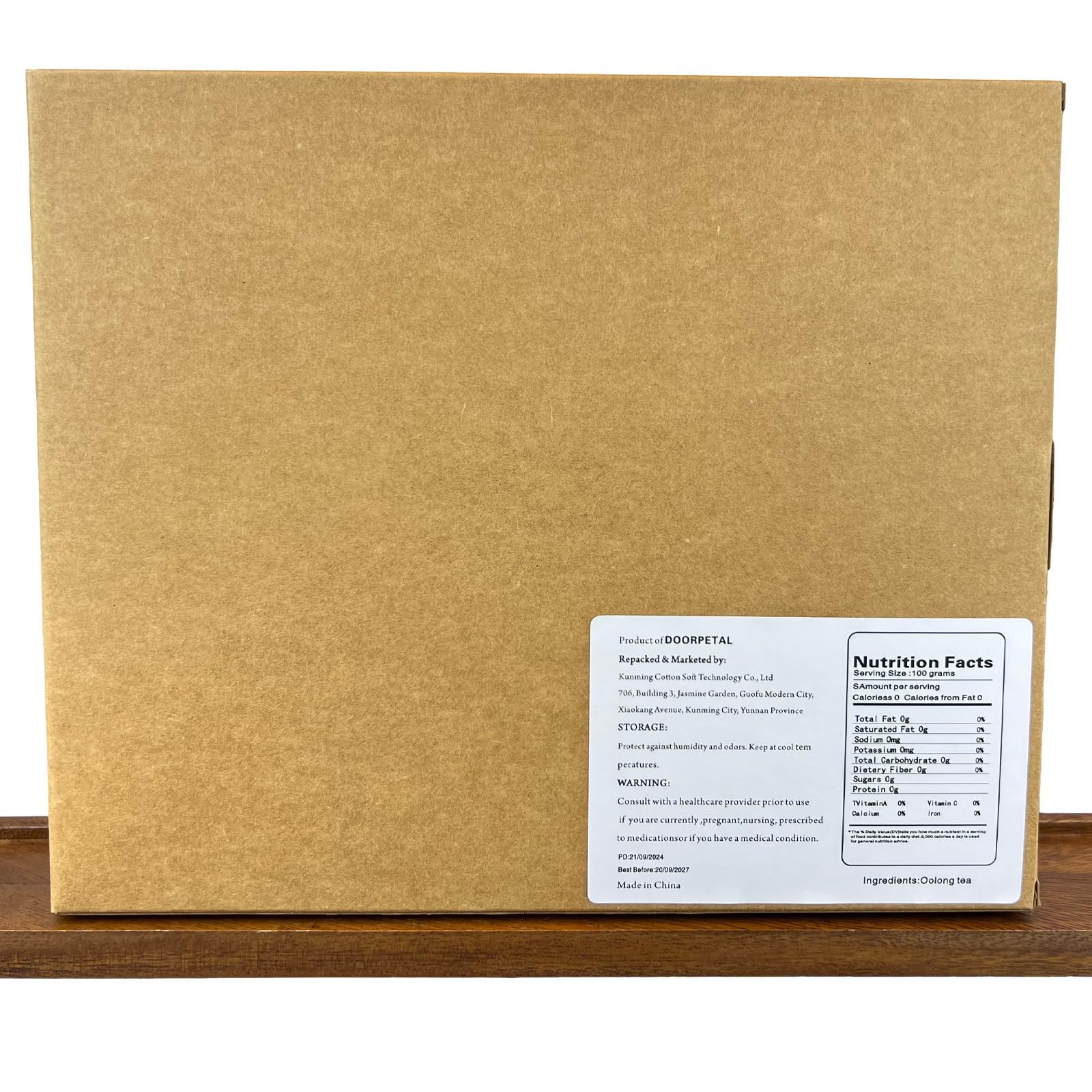 Chinese Oolong Tea 12 Count Pack of 1100g Wuyi rock tea Zheng yan rou gui