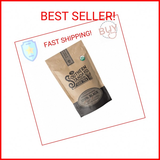 The Southern Standard | Organic Iced Tea Bags – 100% Black Tea Blend | No Microp