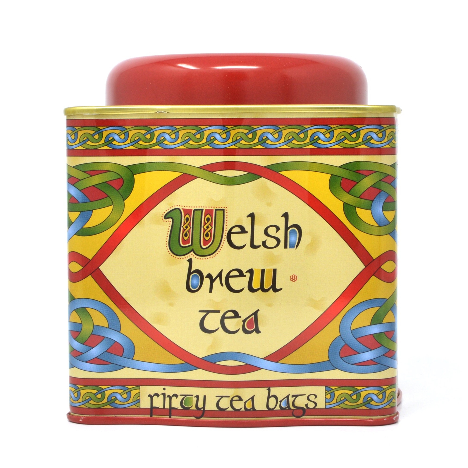 Royal Tara Set of 2 Welsh Brew Tea 50 Teabags Reusable Tin