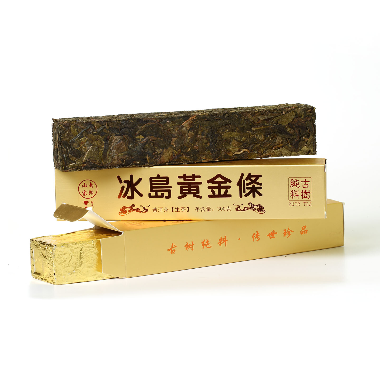 2022 Year 300g Yunnan Bingdao Puer Pu’er Puerh Tea Ancient Tree Spring Raw Brick