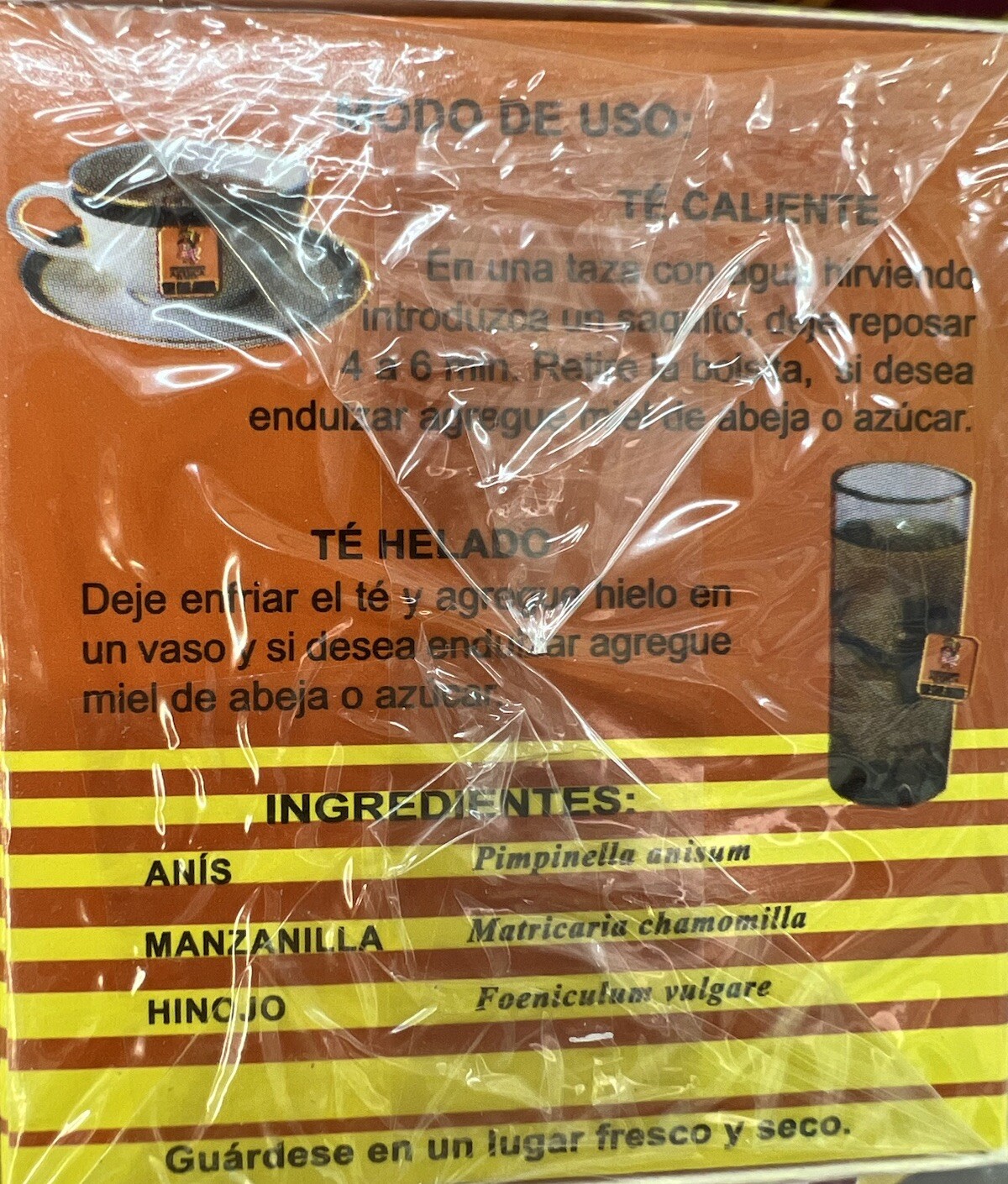 Te de Anis Con Manzanilla Hinojo 25 Tea Bags