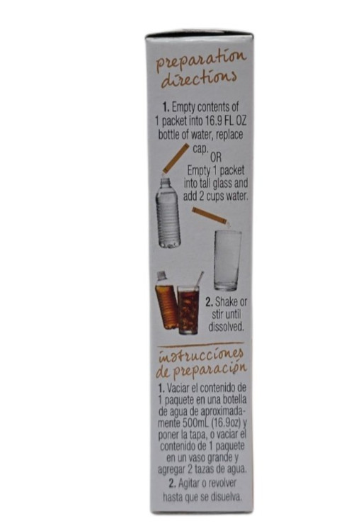 H-E-B To Go Iced Tea With Lemon Drink Mix, 10 ct, B.B. JULY 2027
